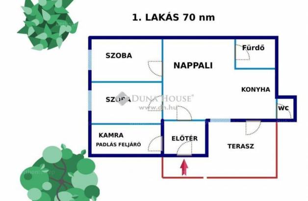 Budapesti családi ház eladó, 148 négyzetméteres, 6 szobás