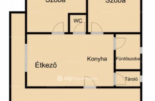 Kaba 2 szobás családi ház eladó