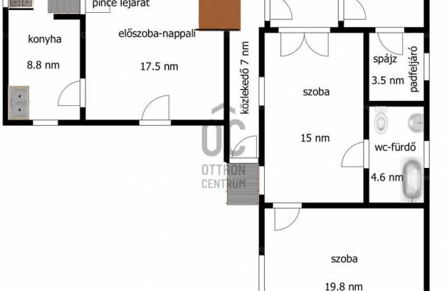 Eladó, Kisvárda, 3 szobás